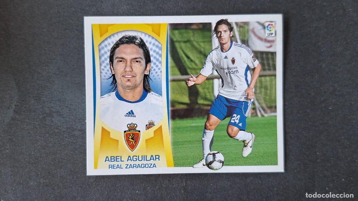 Cromos de F&uacute;tbol: L3 ABEL AGUILAR REAL ZARAGOZA COLOCA LIGA ESTE 2009 2010 09 10 NUNCA PEGADO SIN PEGAR