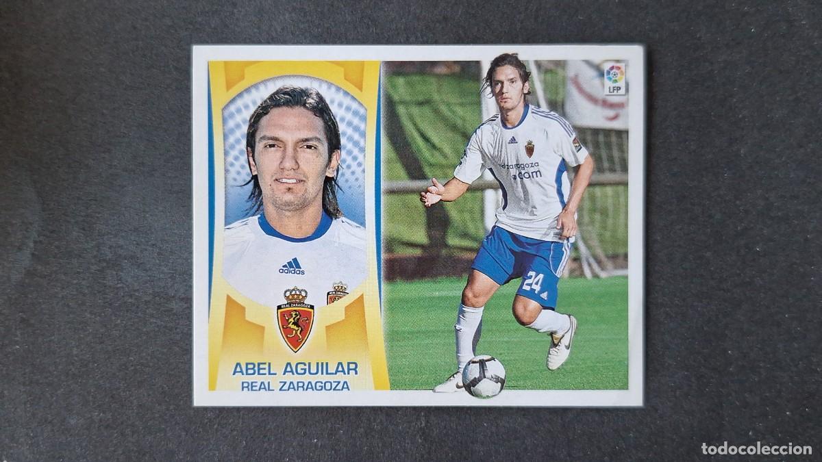 Cromos de F&uacute;tbol: L3 ABEL AGUILAR REAL ZARAGOZA COLOCA LIGA ESTE 2009 2010 09 10 NUNCA PEGADO SIN PEGAR
