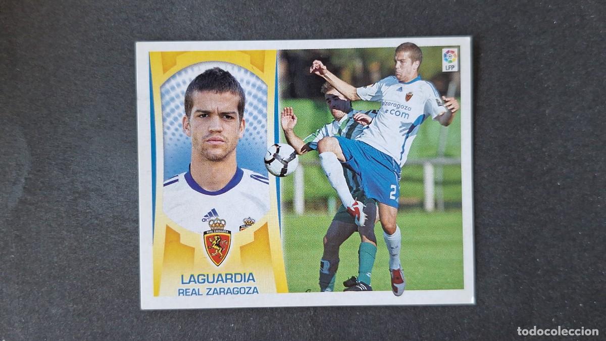 Cromos de F&uacute;tbol: L3 LAGUARDIA REAL ZARAGOZA COLOCA LIGA ESTE 2009 2010 09 10 NUNCA PEGADO SIN PEGAR