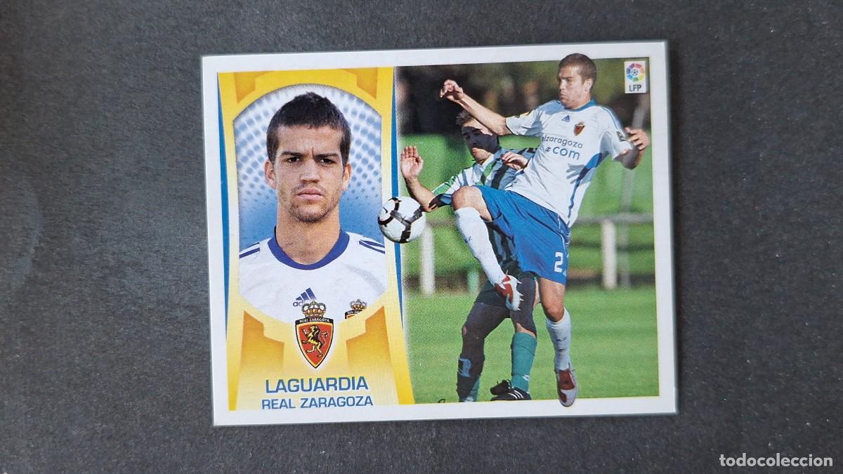 Cromos de F&uacute;tbol: L3 LAGUARDIA REAL ZARAGOZA COLOCA LIGA ESTE 2009 2010 09 10 NUNCA PEGADO SIN PEGAR