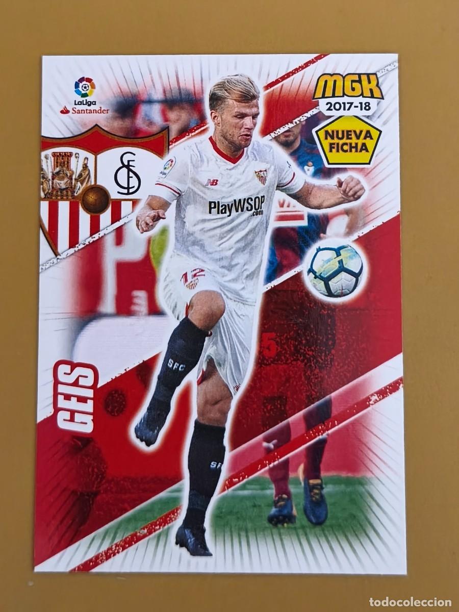 Football Stickers: geis, 2017 18 nueva ficha