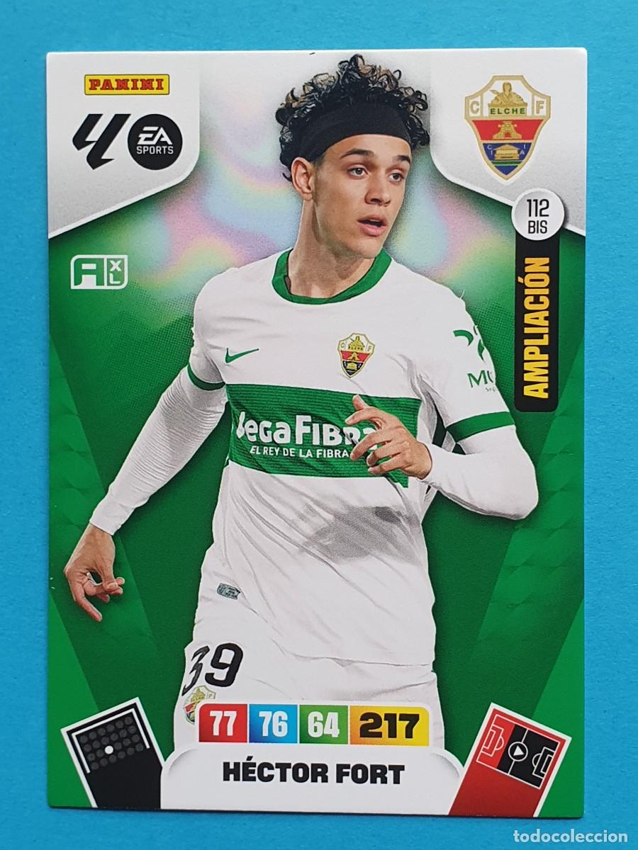 Cromos de f&uacute;tbol: Ampliaci&oacute;n #112BIS H&Eacute;CTOR FORT (Elche) - Adrenalyn XL LaLiga 2025-26