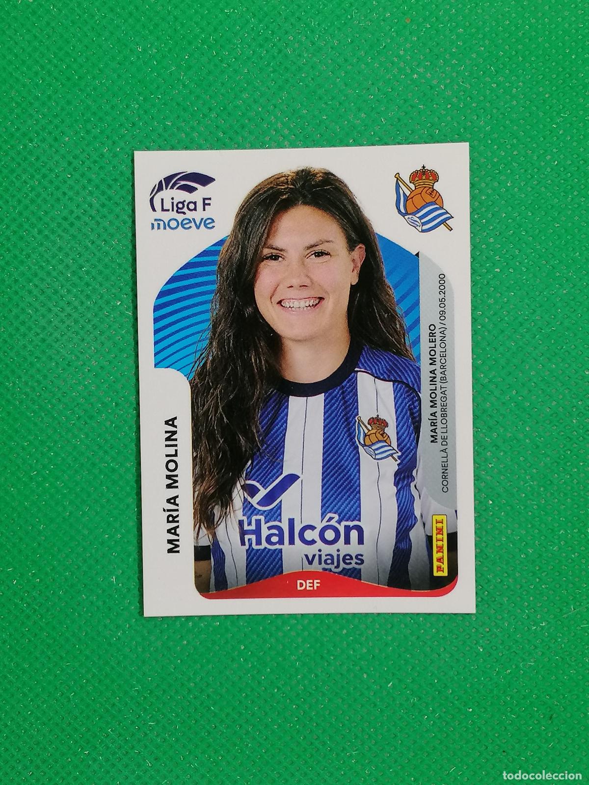 Cromos de f&uacute;tbol: 288 A 288A MARIA MOLINA REAL SOCIEDAD ⚽ PANINI LIGA FEMENINA F MOEVE 25 26 2025 2026 ⚽