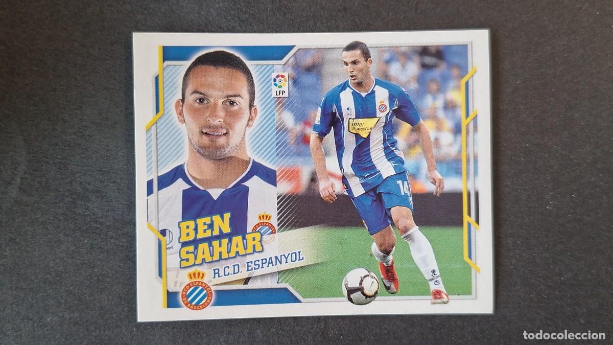 Cromos de F&uacute;tbol: L2 BEN SAHAR R. C. D. ESPA&Ntilde;OL LIGA ESTE 2010 2011 10 11 NUNCA PEGADO SIN PEGAR
