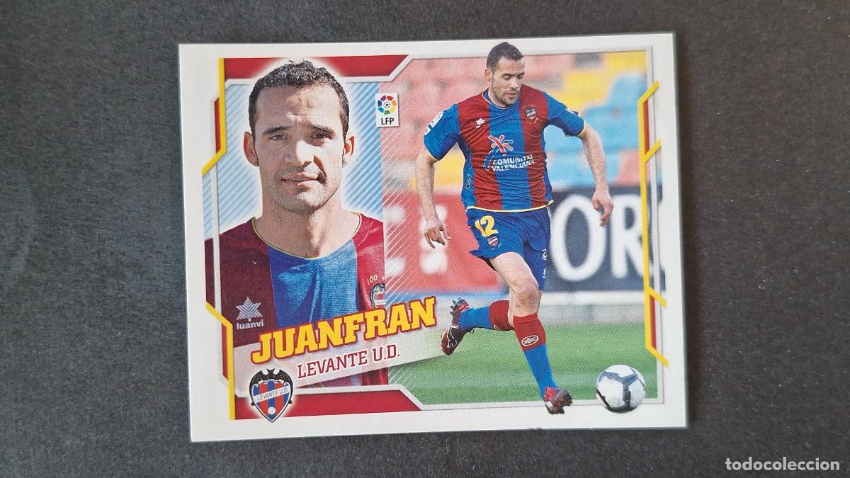 Fu&szlig;ball-Sticker: L2 JUANFRAN LEVANTE U. D. LIGA ESTE 2010 2011 10 11 NUNCA PEGADO SIN PEGAR