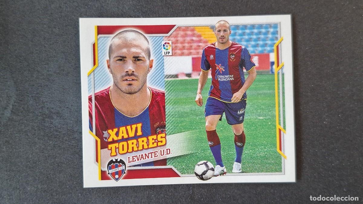 Figurine di Calcio: L2 XAVI TORRES LEVANTE U. D. LIGA ESTE 2010 2011 10 11 NUNCA PEGADO SIN PEGAR