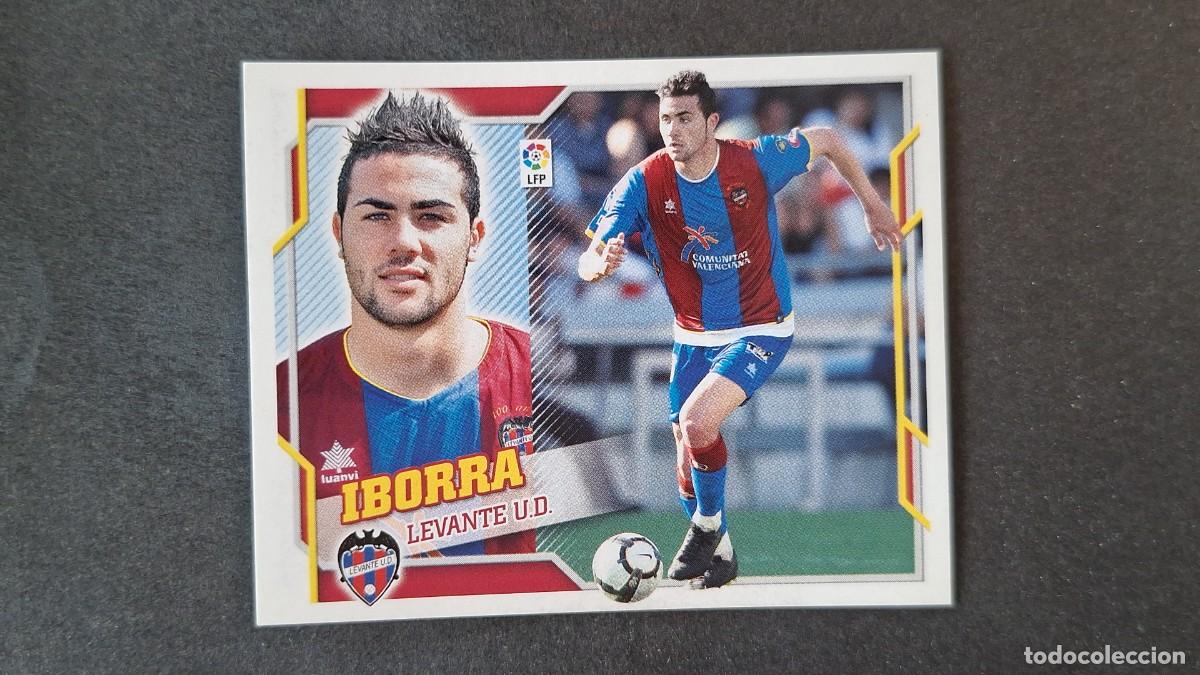 Fu&szlig;ball-Sticker: L2 IBORRA LEVANTE U. D. LIGA ESTE 2010 2011 10 11 NUNCA PEGADO SIN PEGAR