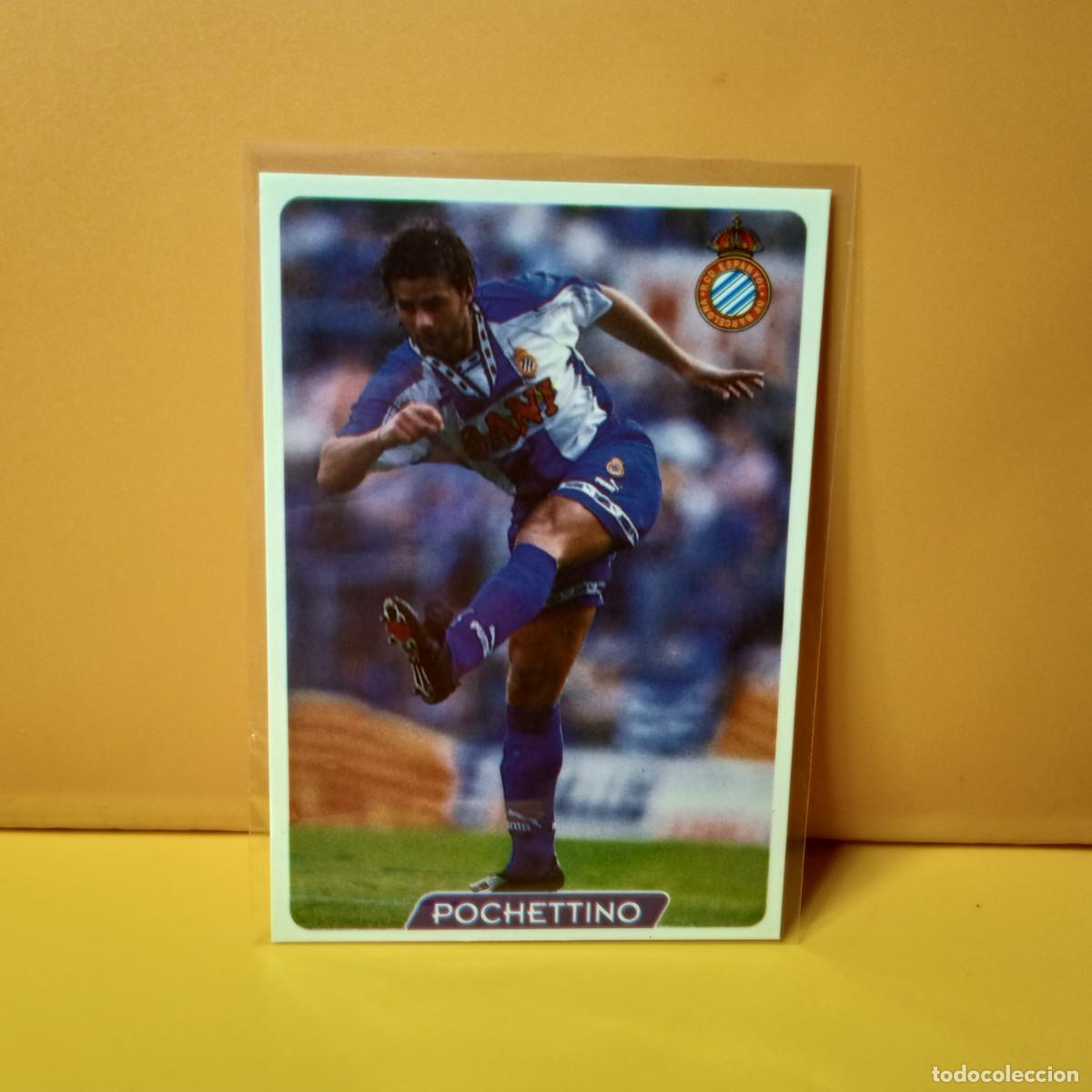 Figurine di Calcio: MUNDICROMO 1995 1996 95 96 R.C.D ESPANYOL POCHETTINO 97