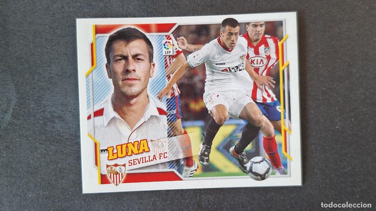Fu&szlig;ball-Sticker: L2 LUNA SEVILLA F. C. LIGA ESTE 2010 2011 10 11 NUNCA PEGADO SIN PEGAR