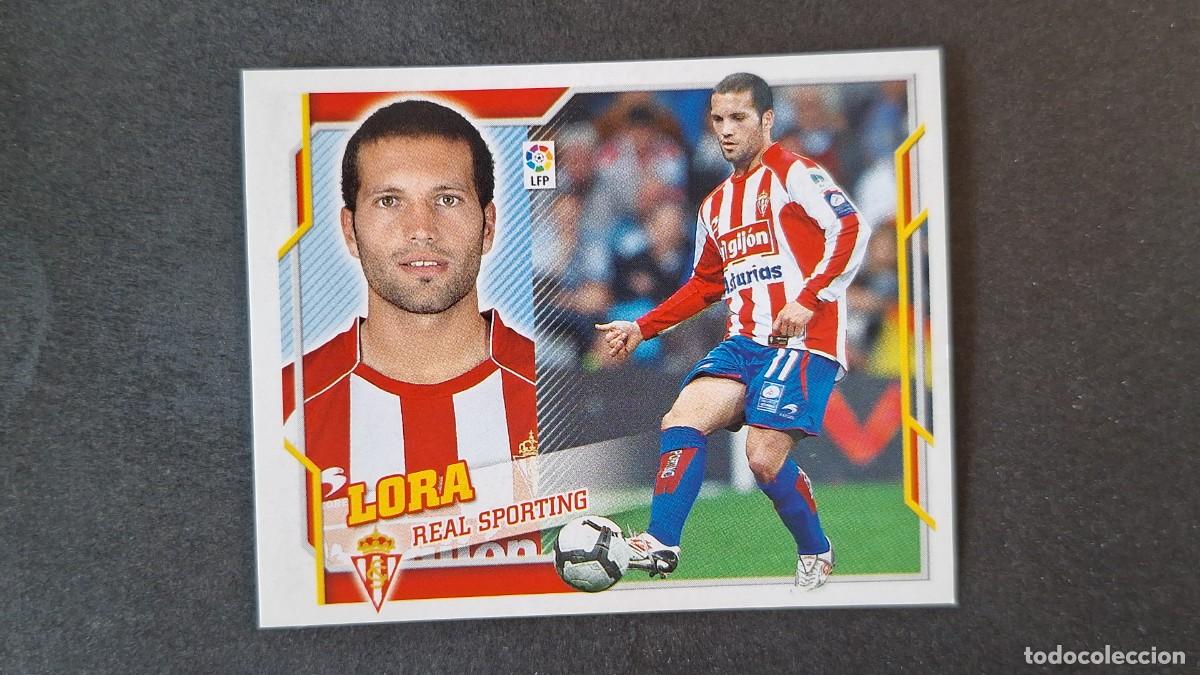 Cromos de F&uacute;tbol: L2 LORA SPORTING DE GIJON LIGA ESTE 2010 2011 10 11 NUNCA PEGADO SIN PEGAR