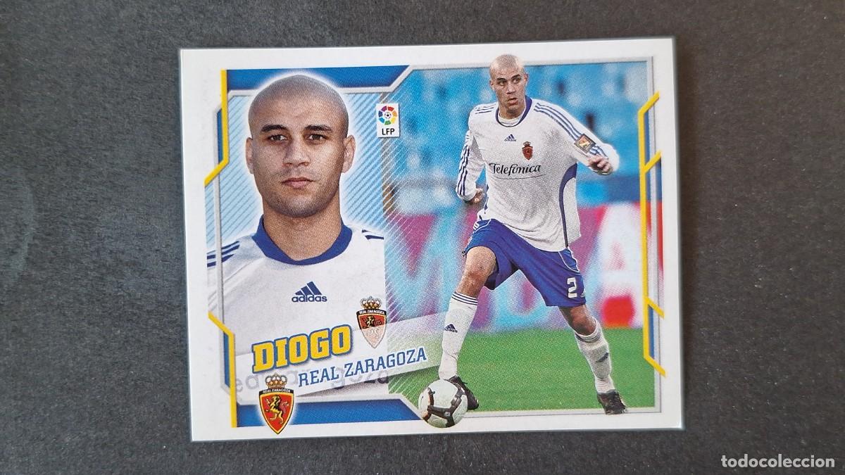 Cromos de F&uacute;tbol: L2 DIOGO REAL ZARAGOZA LIGA ESTE 2010 2011 10 11 NUNCA PEGADO SIN PEGAR