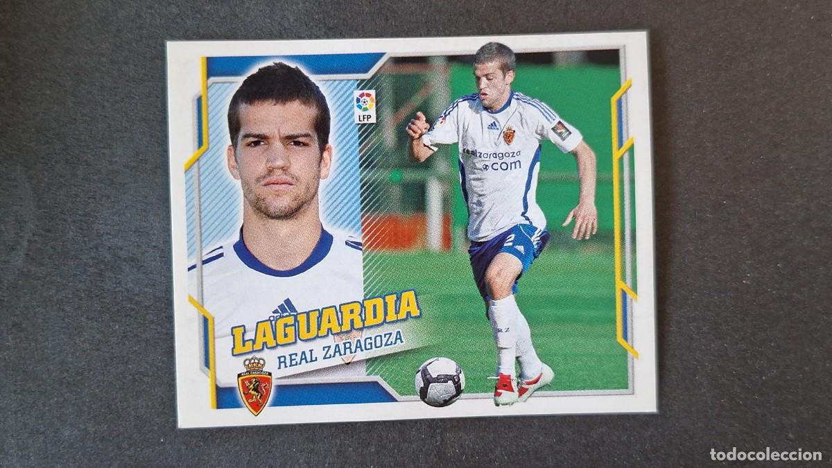 Cromos de F&uacute;tbol: L2 LAGUARDIA REAL ZARAGOZA LIGA ESTE 2010 2011 10 11 NUNCA PEGADO SIN PEGAR