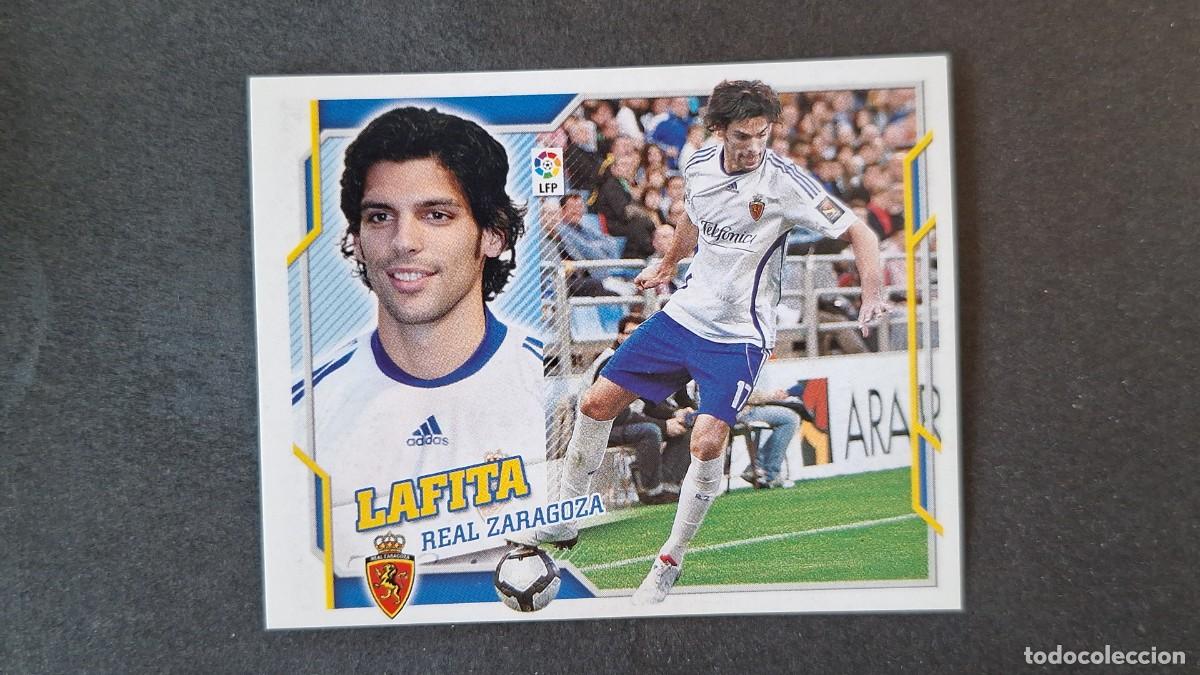 Cromos de F&uacute;tbol: L2 LAFITA REAL ZARAGOZA LIGA ESTE 2010 2011 10 11 NUNCA PEGADO SIN PEGAR