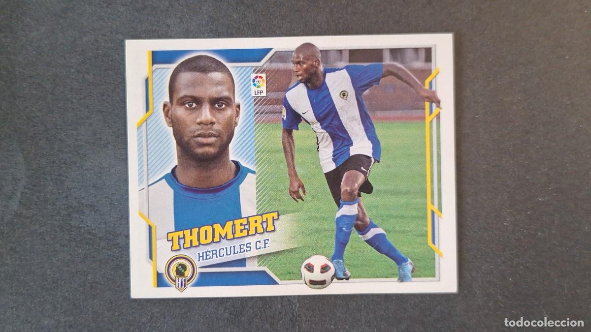 Figurine di Calcio: L2 THOMERT HERCULES C. F. LIGA ESTE 2010 2011 10 11 NUNCA PEGADO SIN PEGAR