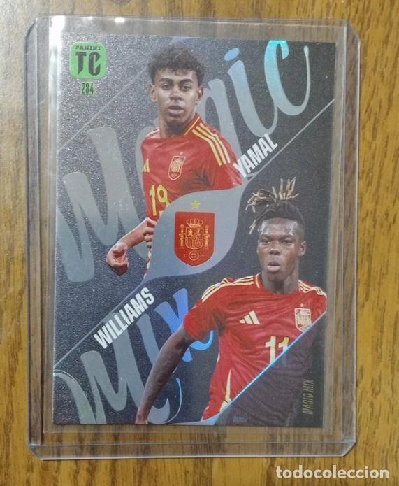 Cromos de F&uacute;tbol: Lamine Yamal & Nico Williams - Panini Top Class FIFA 2025