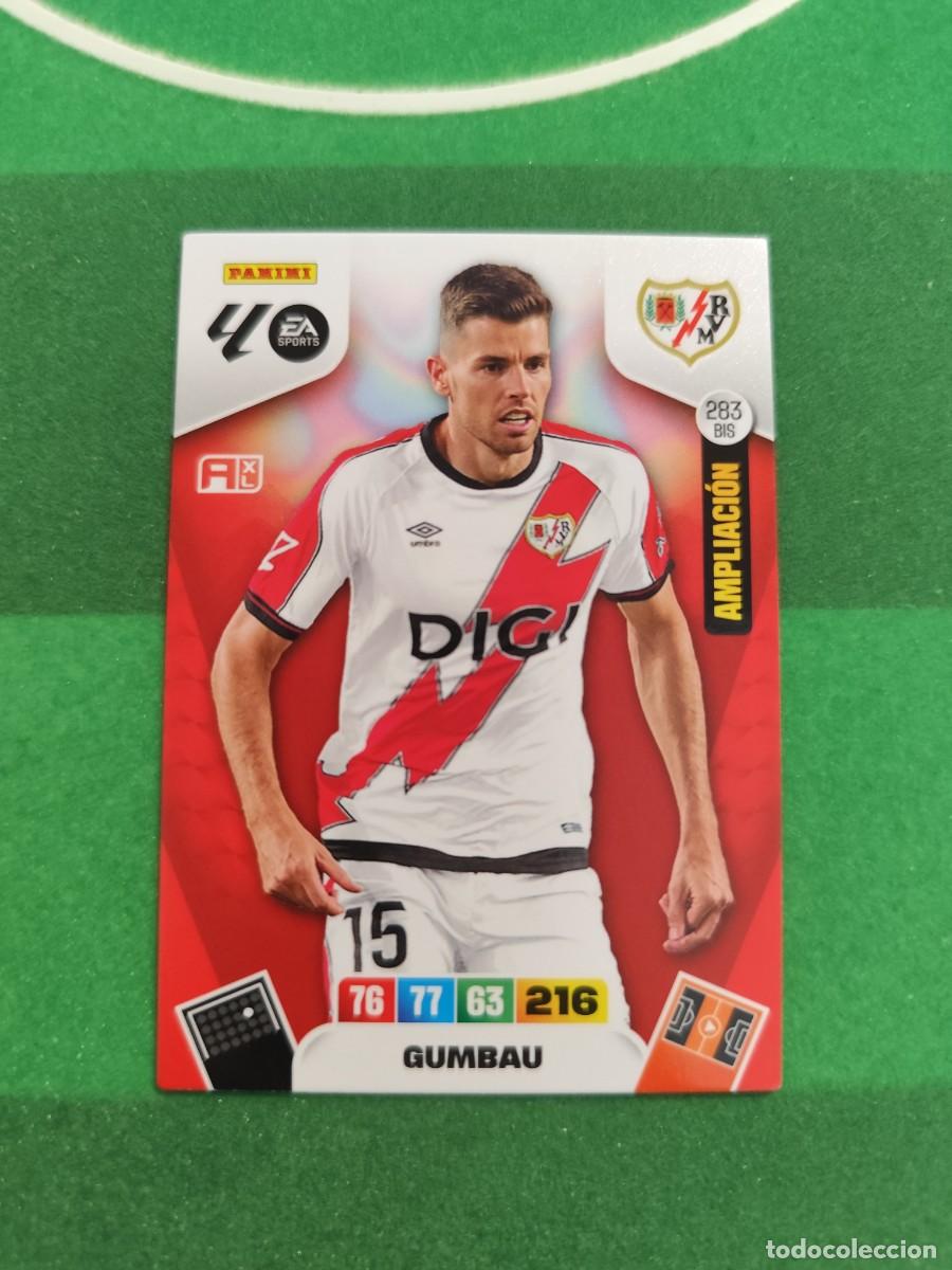 Cromos de F&uacute;tbol: 283 bis Gumbau ampliaci&oacute;n Rayo Vallecano Adrenalyn 2025/26 25/26 Box Platinum