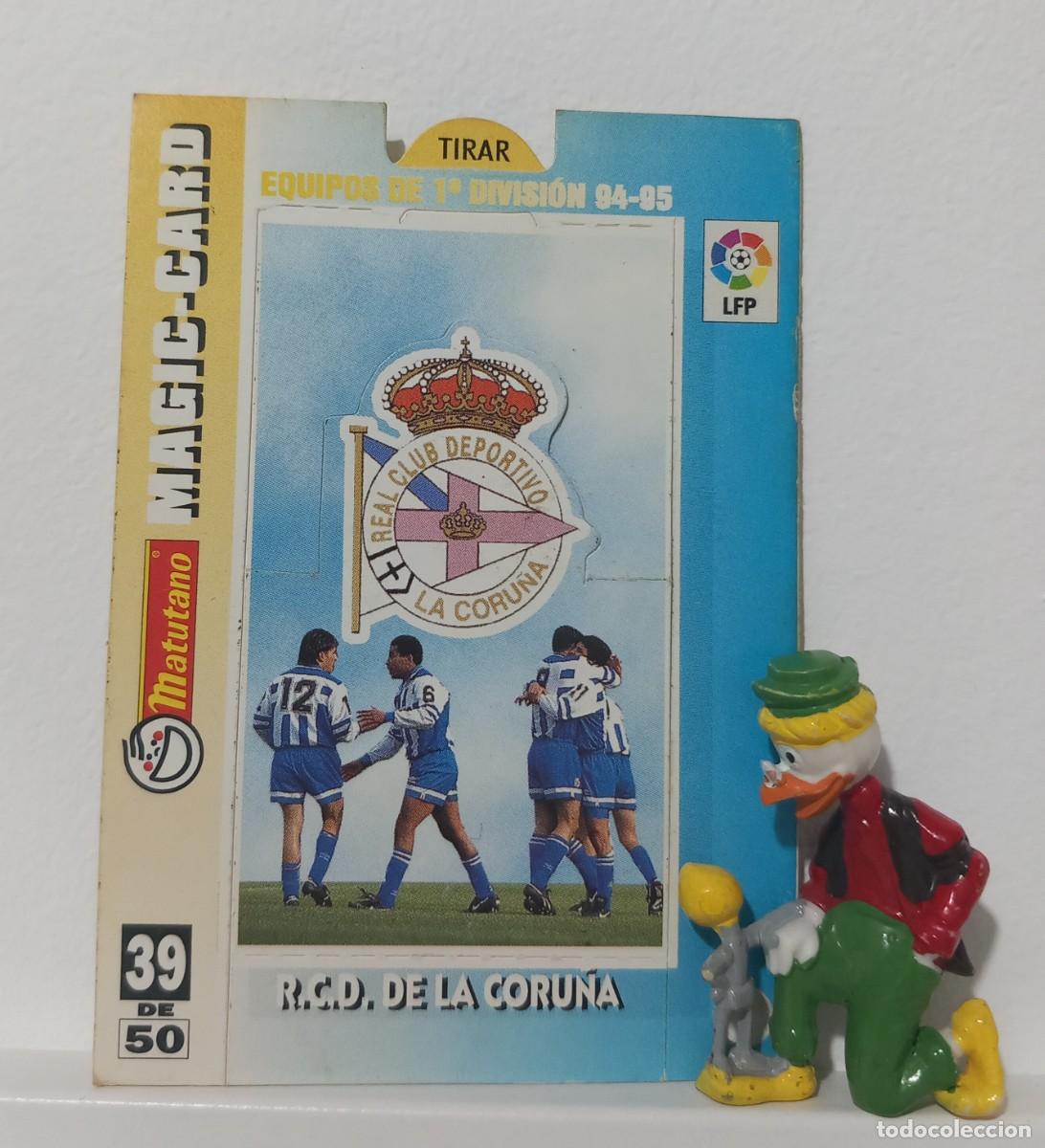 Cromos de F&uacute;tbol: 1995:Matutano 1994-95, Deportivo de la Coru&ntilde;a 39
