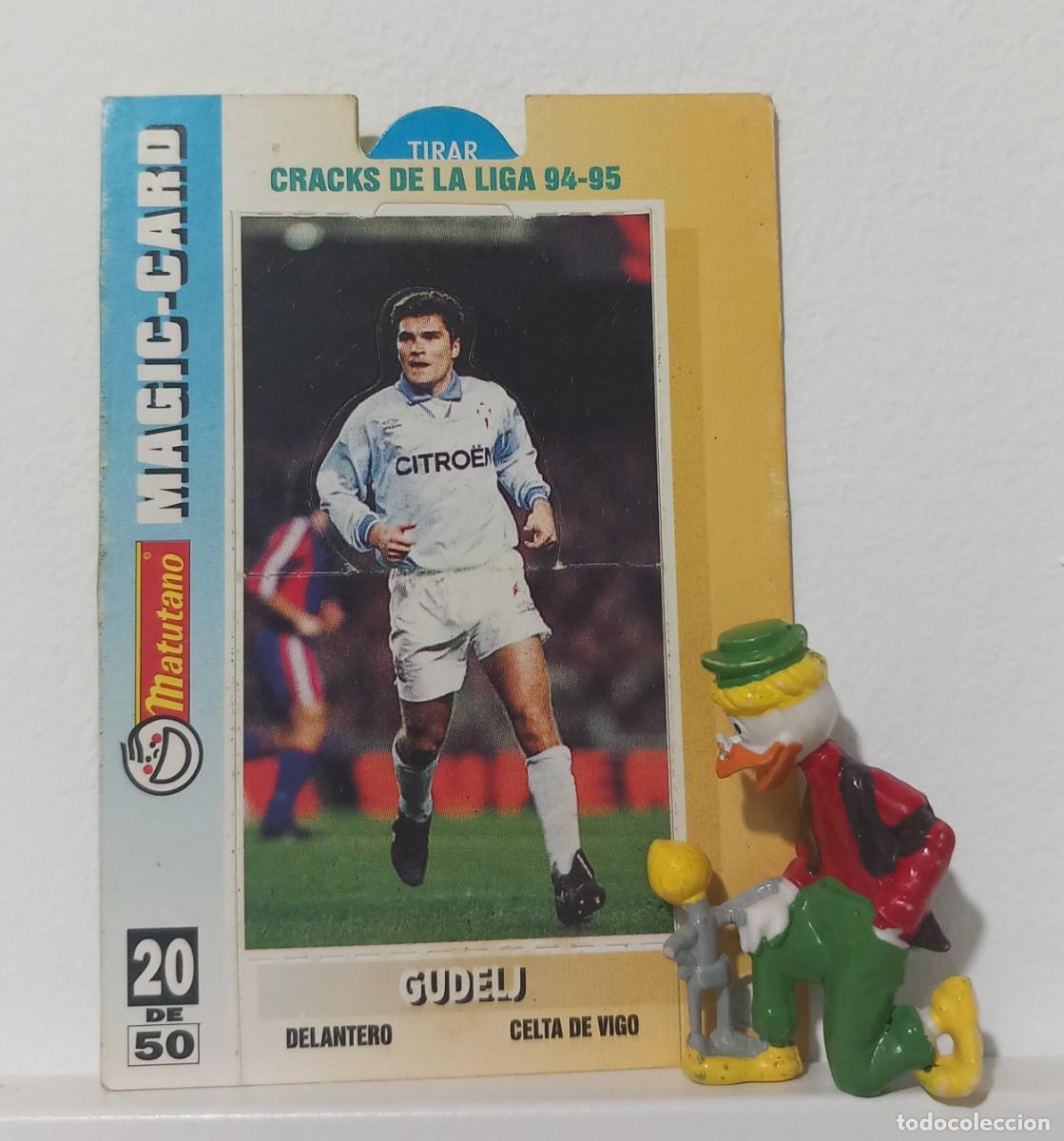 Cromos de F&uacute;tbol: 1995:Matutano 1994-95, Gudelj 20