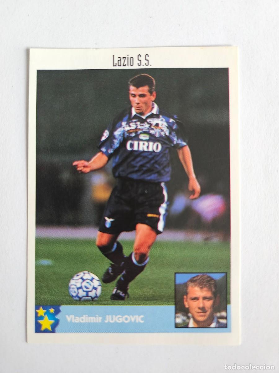 Fu&szlig;ball-Sticker: JUGOVIC n&ordm; 151 LAZIO LOS MEJORES EQUIPOS DE EUROPA 97 98 SIN PEGAR NUNCA PEGADO