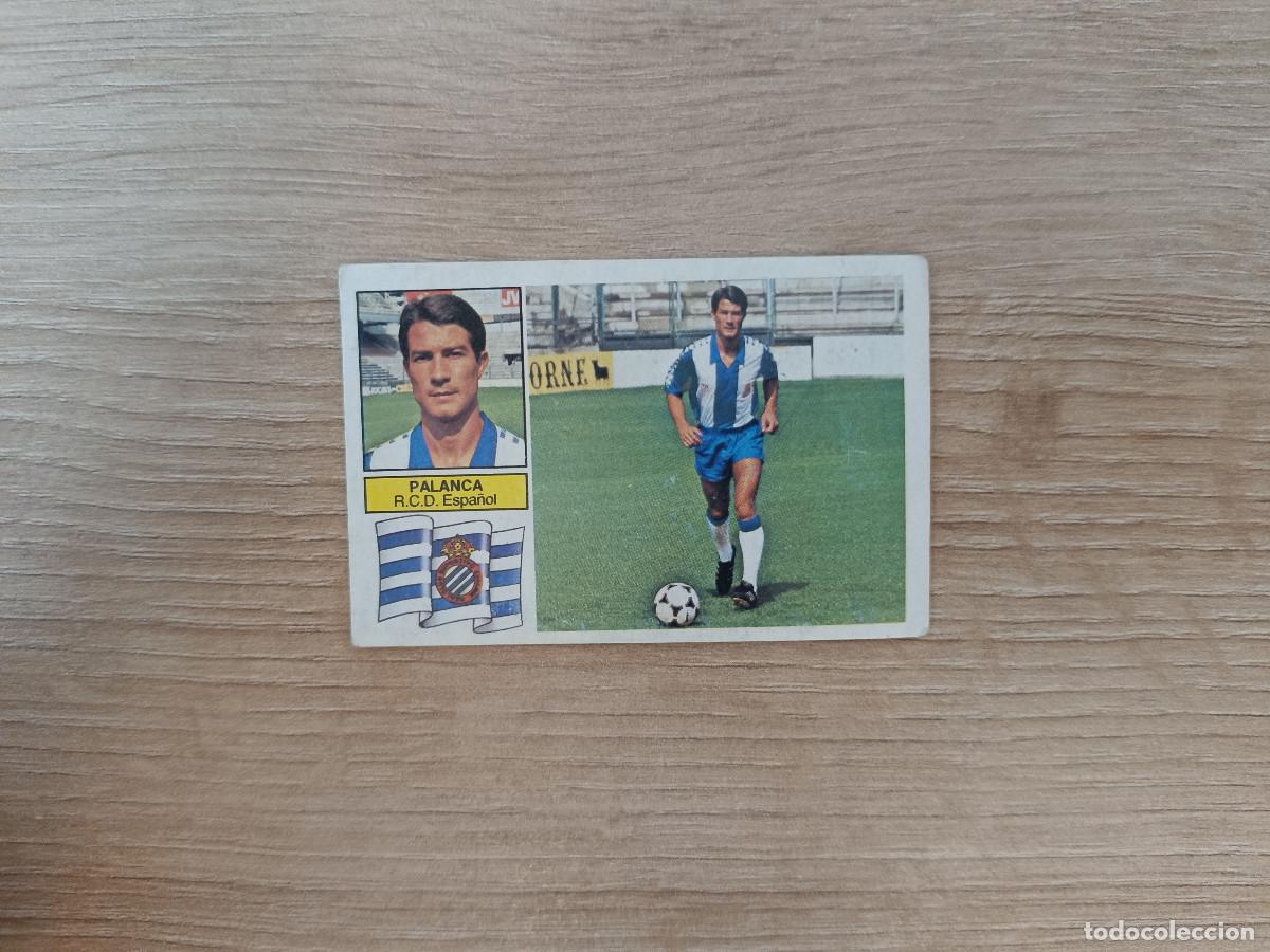 Figurine di Calcio: CROMO DE F&Uacute;TBOL LIGA ESTE PALANCA FICHAJE 25 ESPA&Ntilde;OL SIN PEGAR NUNCA PEGADO 82 83 1982 1983