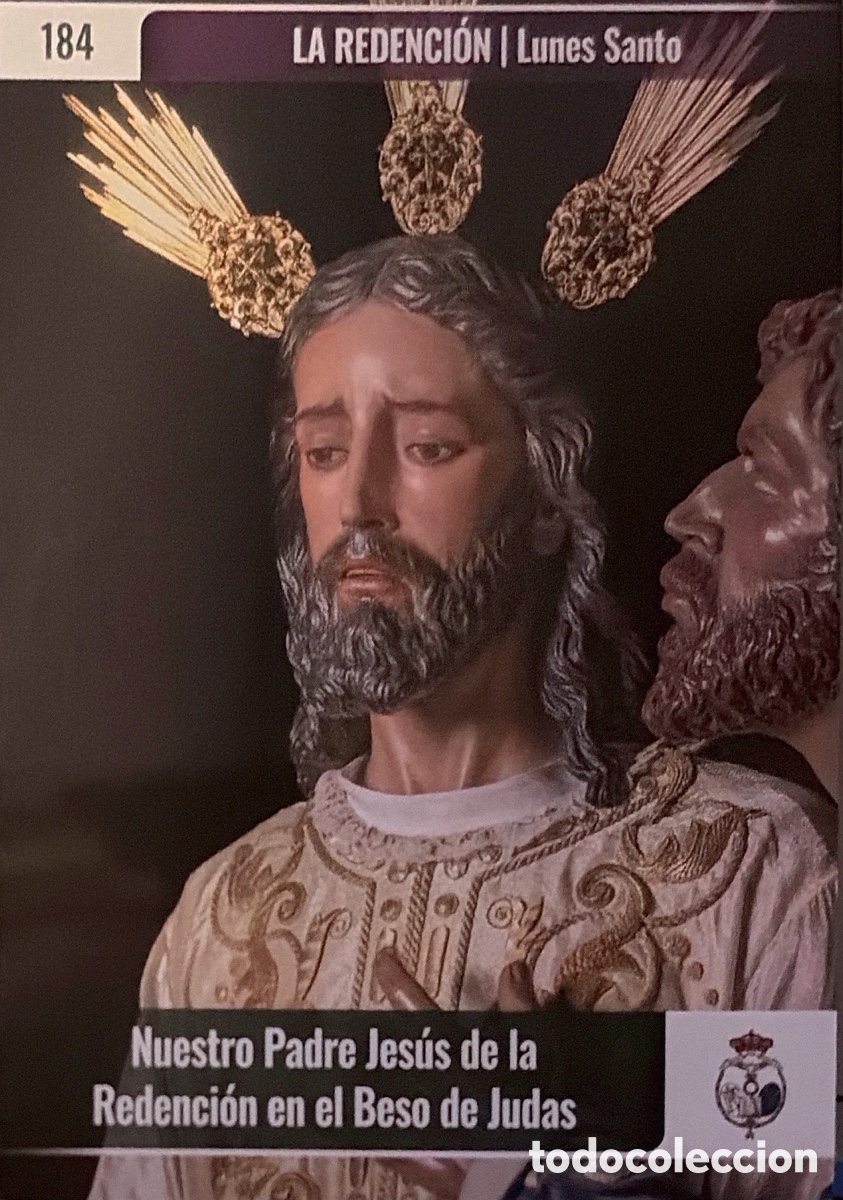 Fu&szlig;ball-Sticker: 184.- HOLY CARDS SEMANA SANTA SEVILLA 2026