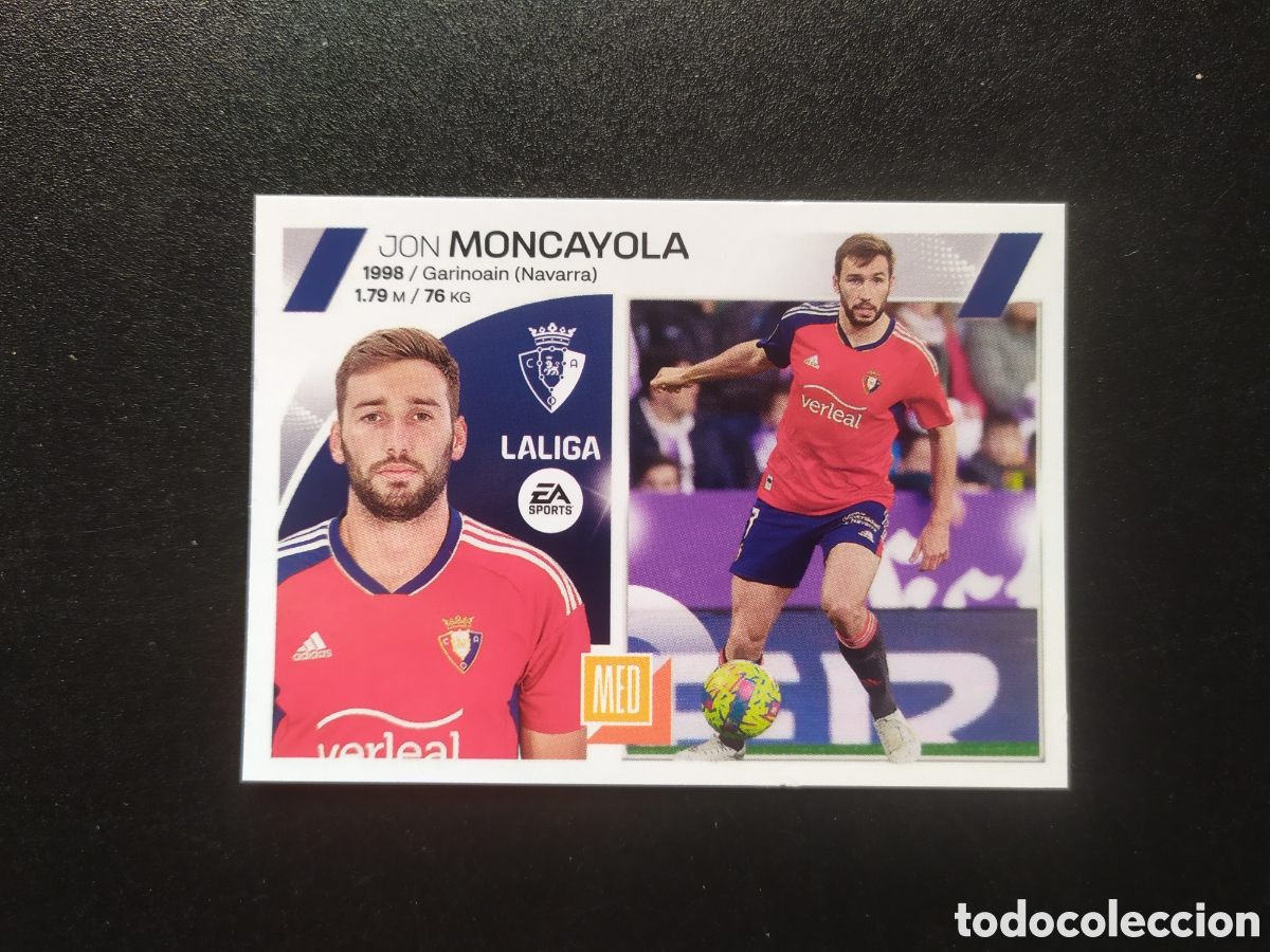 Figurine di Calcio: Liga este 2023 2024 23 24 panini Moncayola n&deg; 11 Osasuna