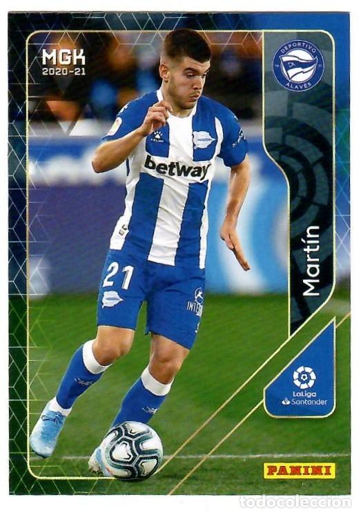 Football Stickers: MEGACRACKS MGK 2020-21 / MARTIN N&ordm; 5 / DEPORTIVO ALAV&Eacute;S N&ordm; 1