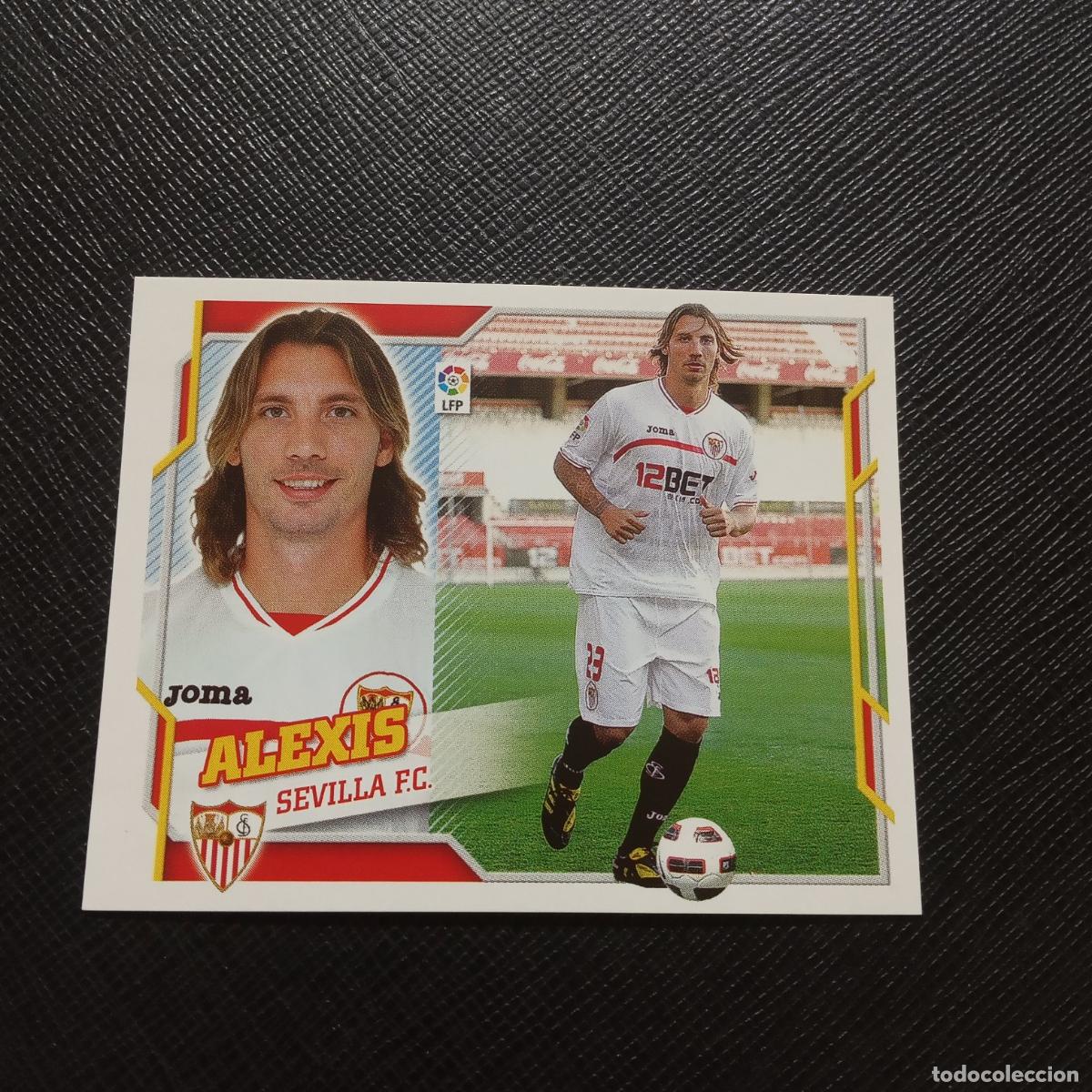 Football Stickers: ALEXIS SEVILLA ESTE 2010 2011 CROMO FUTBOL 10 11 - SIN PEGAR - A203 PG181 COLOCA
