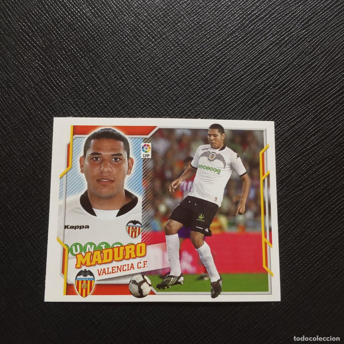 Football Stickers: MADURO VALENCIA ESTE 2010 2011 CROMO FUTBOL 10 11 - SIN PEGAR - A203 PG208