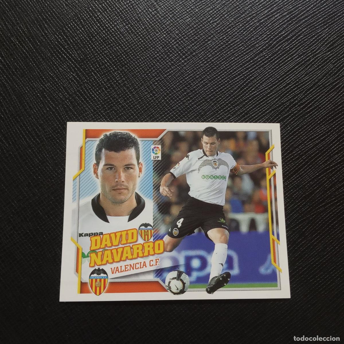 Fu&szlig;ball-Sticker: DAVID NAVARRO VALENCIA ESTE 2010 2011 CROMO FUTBOL 10 11 - SIN PEGAR - A203 PG208