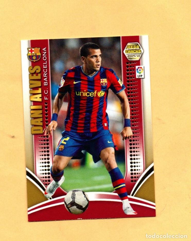 Fu&szlig;ball-Sticker: MEGACRACKS 2009-2010 DANI ALVES 57 FC.BARCELONA