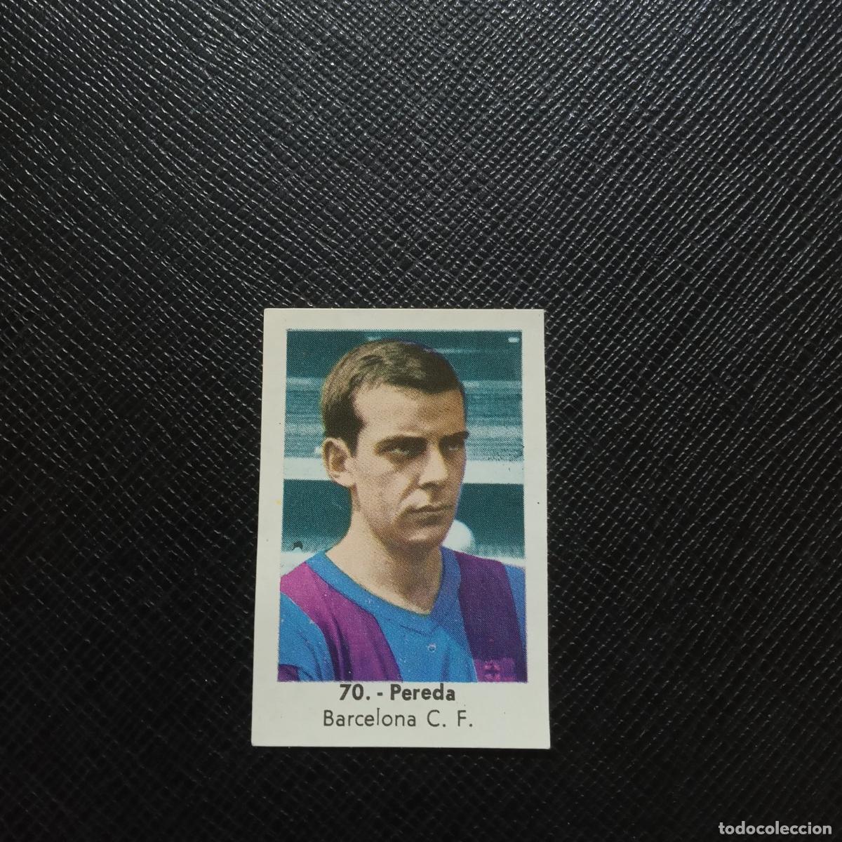 Cromos de F&uacute;tbol: 70 PEREDA BARCELONA RUIZ ROMERO 61 62 CROMO FUTBOL LIGA 1961 1962- SIN PEGAR - A91 PG2