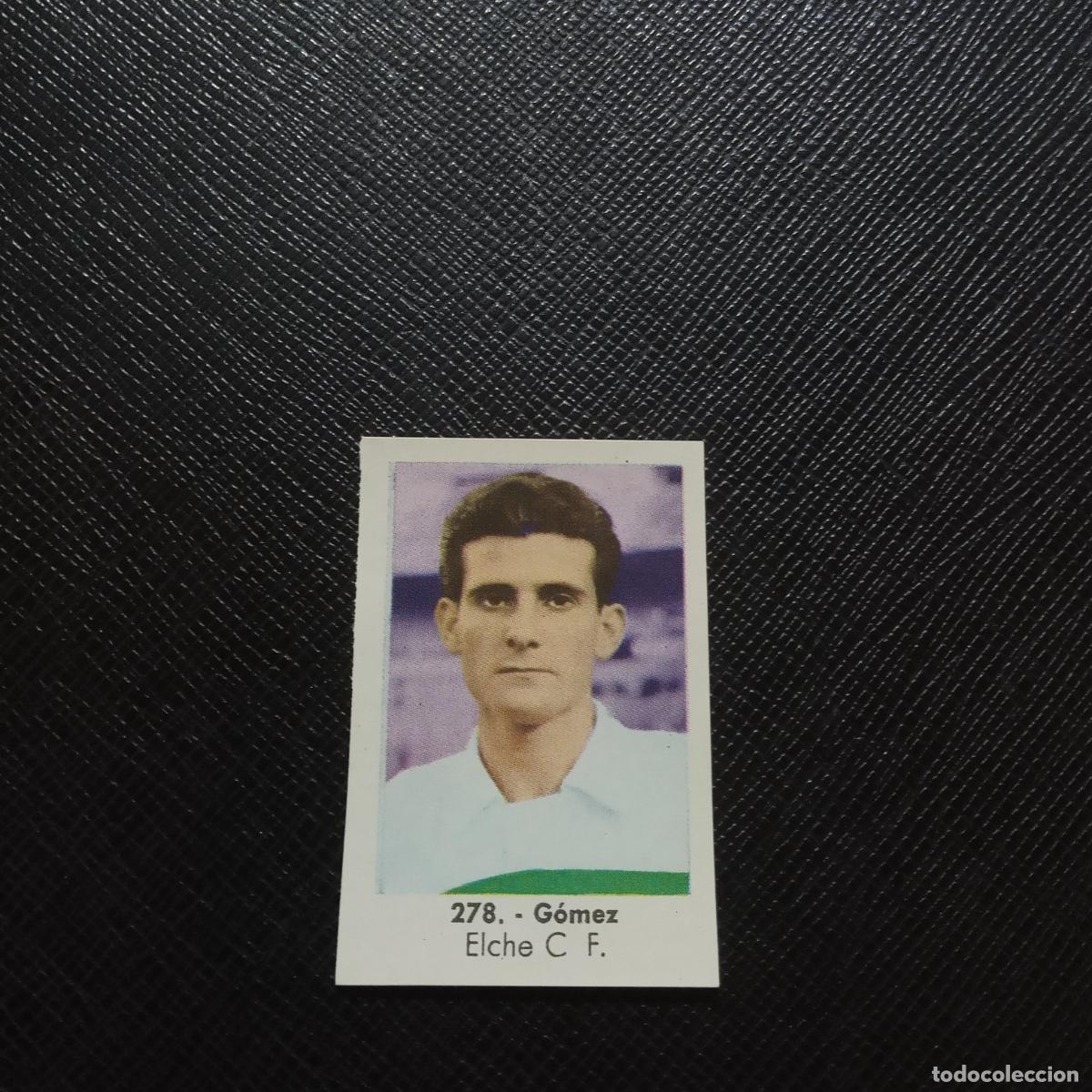 Cromos de F&uacute;tbol: 278 GOMEZ ELCHE RUIZ ROMERO 61 62 CROMO FUTBOL LIGA 1961 1962- SIN PEGAR - A91 PG4