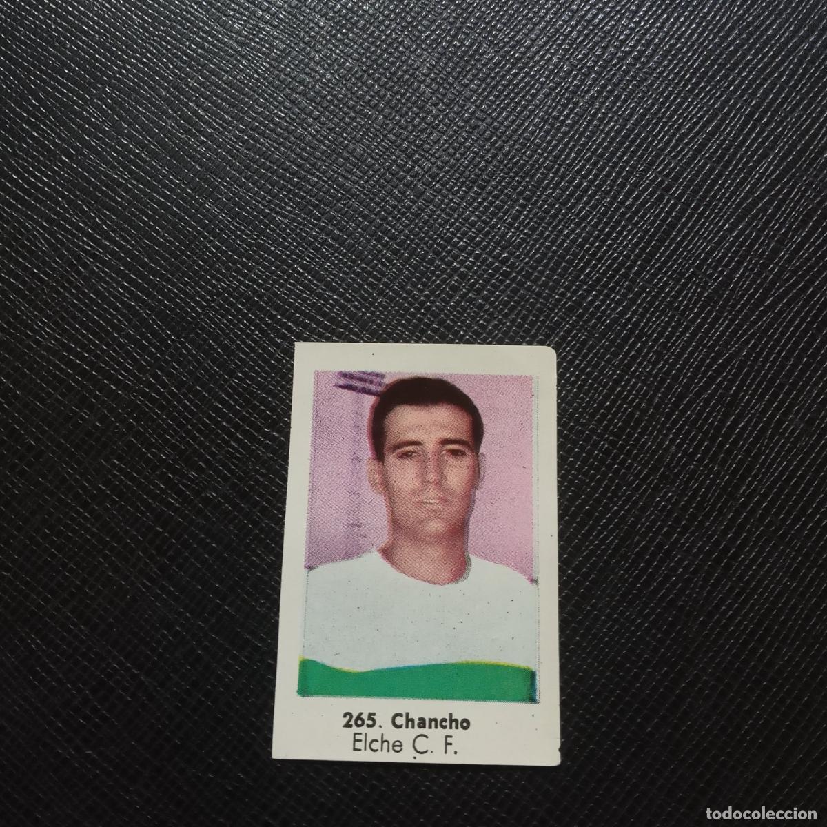 Cromos de F&uacute;tbol: 265 CHANCHO ELCHE RUIZ ROMERO 61 62 CROMO FUTBOL LIGA 1961 1962- SIN PEGAR - A91 PG7