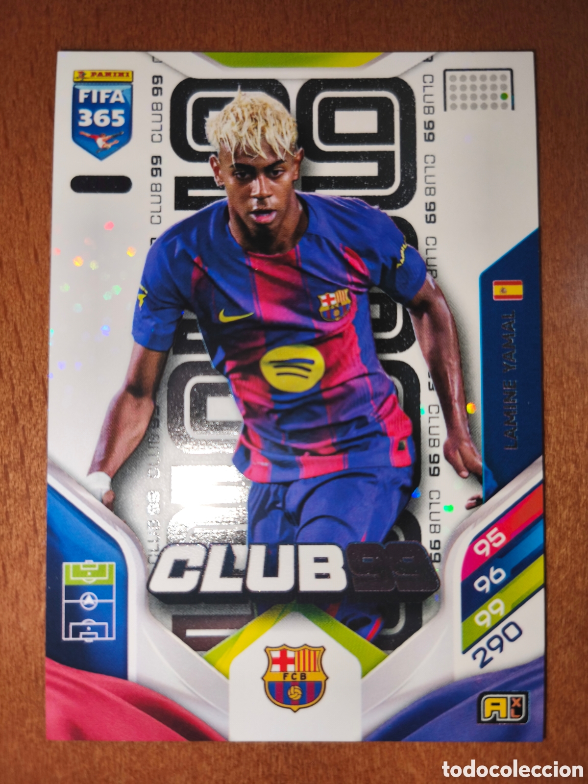 Cromos de F&uacute;tbol: Lamine Yamal CLB13 Adrenalyn XL 2026 Fifa 365 Club99 Barcelona