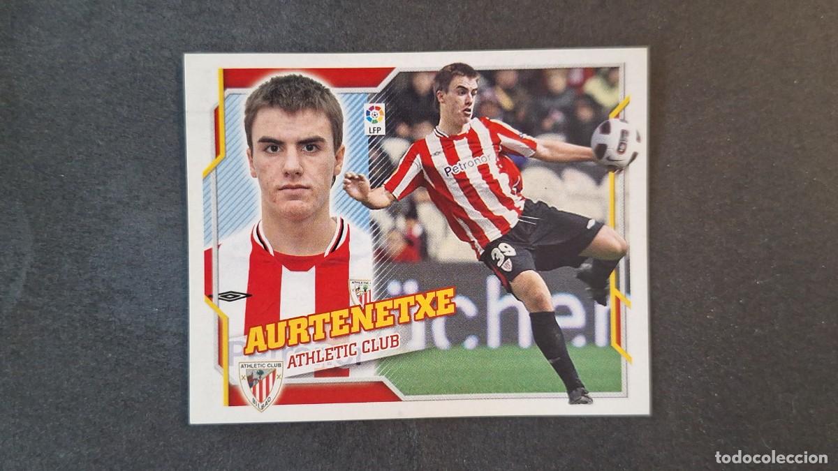Cromos de f&uacute;tbol: L2 AURTENETXE ATHLETIC CLUB DE BILBAO COLOCA LIGA ESTE 2010 2011 10 11 NUNCA PEGADO SIN PEGAR