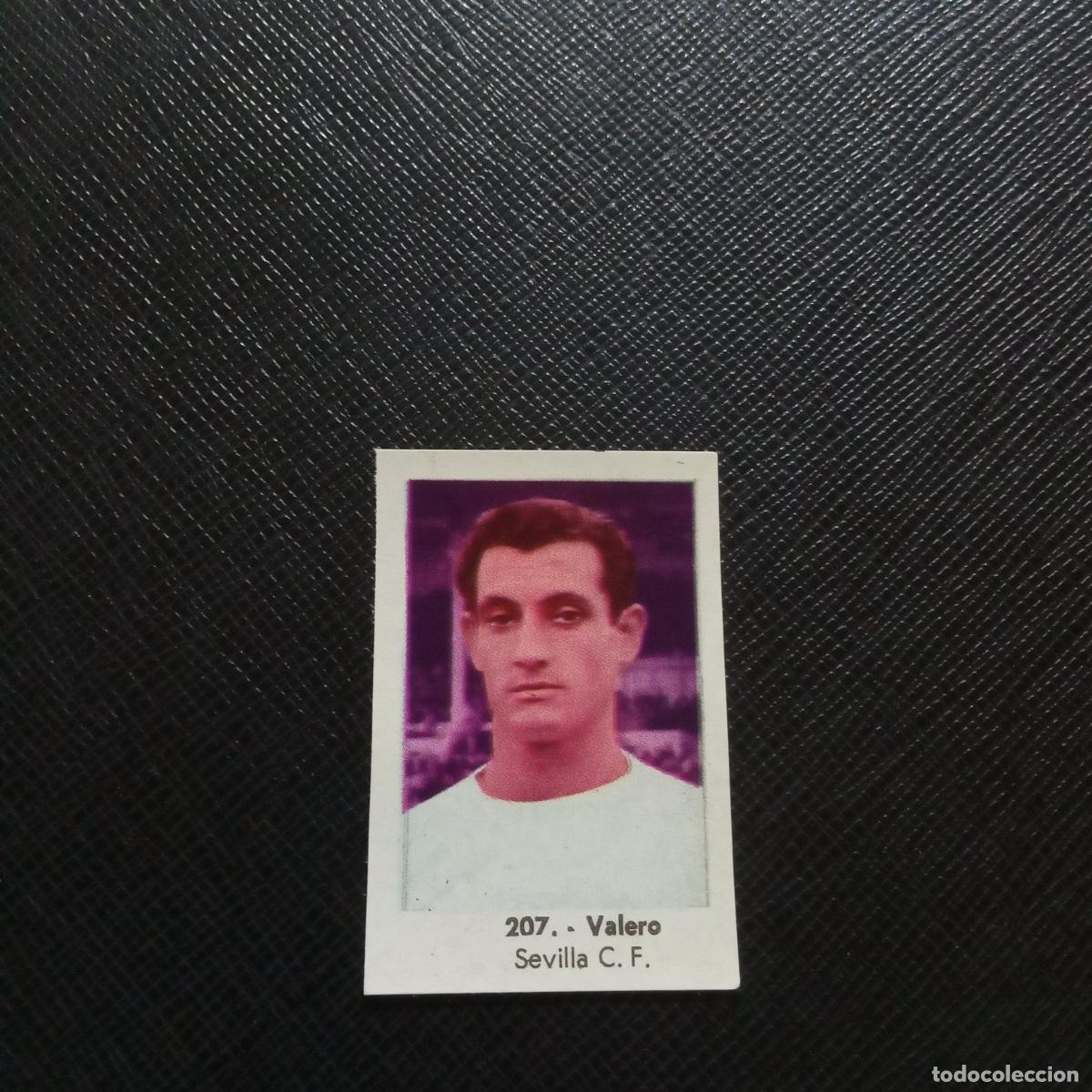 Cromos de F&uacute;tbol: 207 VALERO SEVILLA RUIZ ROMERO 61 62 CROMO FUTBOL LIGA 1961 1962- SIN PEGAR - A192 PG13
