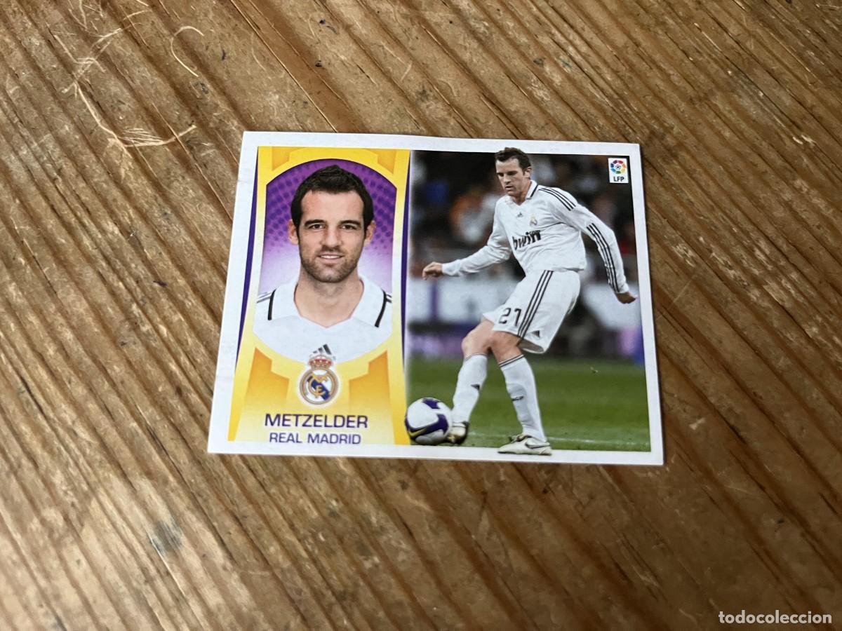 Fu&szlig;ball-Sticker: CROMO SIN PEGAR NUNCA PEGADO ALBUM LIGA ESTE 09 10 2009 2010 REAL MADRID # 6B METZELDER