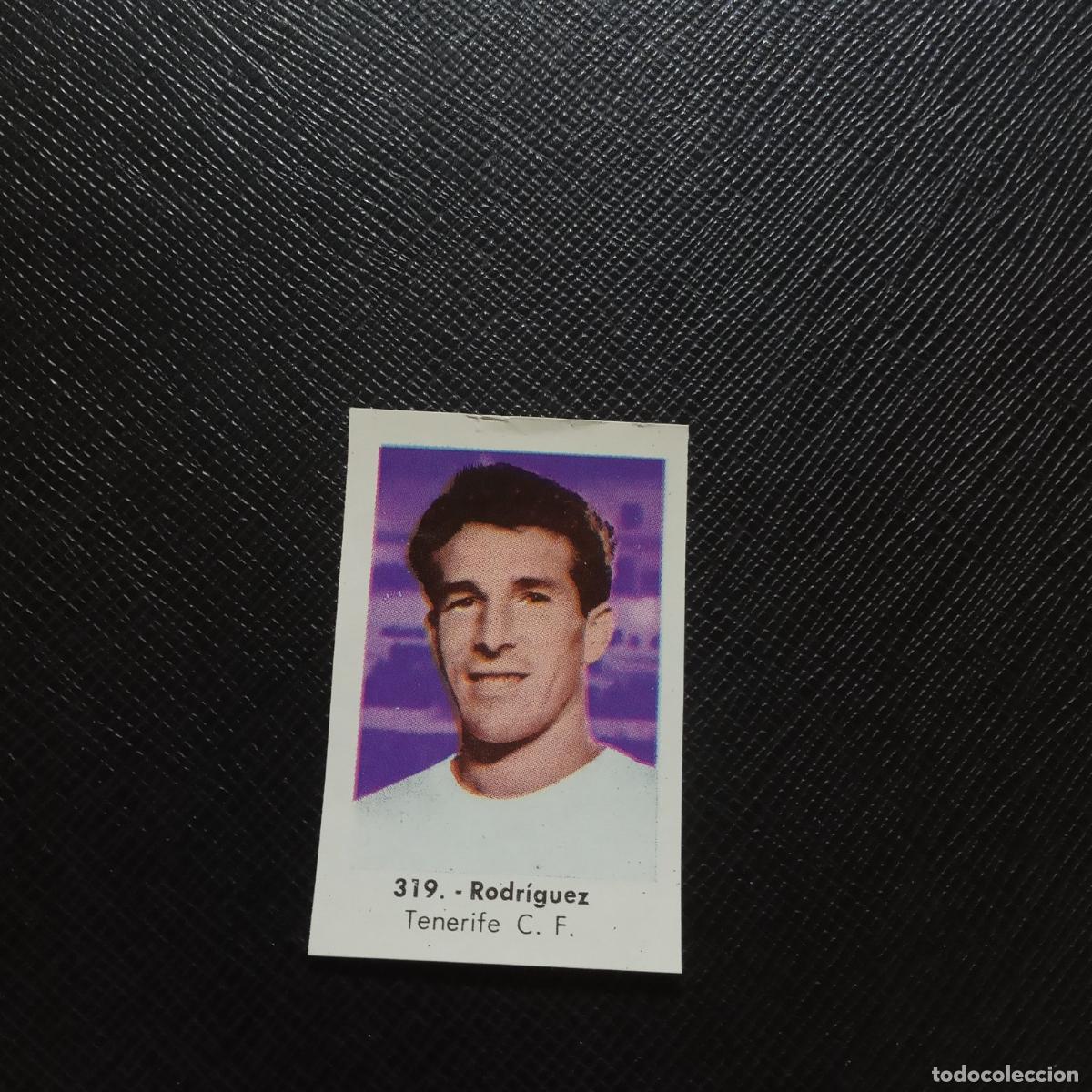 Cromos de F&uacute;tbol: 319 RODRIGUEZ TENERIFE RUIZ ROMERO 61 62 CROMO FUTBOL LIGA 1961 1962- SIN PEGAR - A192 PG16