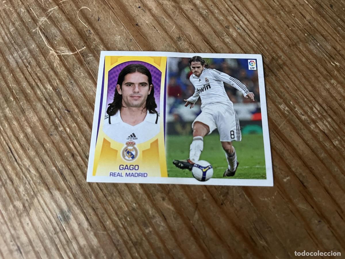 Figurine di Calcio: CROMO SIN PEGAR NUNCA PEGADO ALBUM LIGA ESTE 09 10 2009 2010 REAL MADRID # 9A GAGO