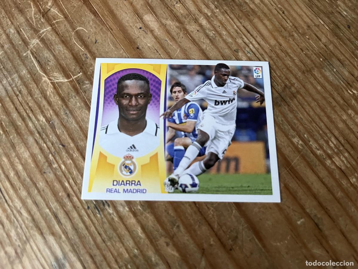 Figurine di Calcio: CROMO SIN PEGAR NUNCA PEGADO ALBUM LIGA ESTE 09 10 2009 2010 REAL MADRID # 9B DIARRA