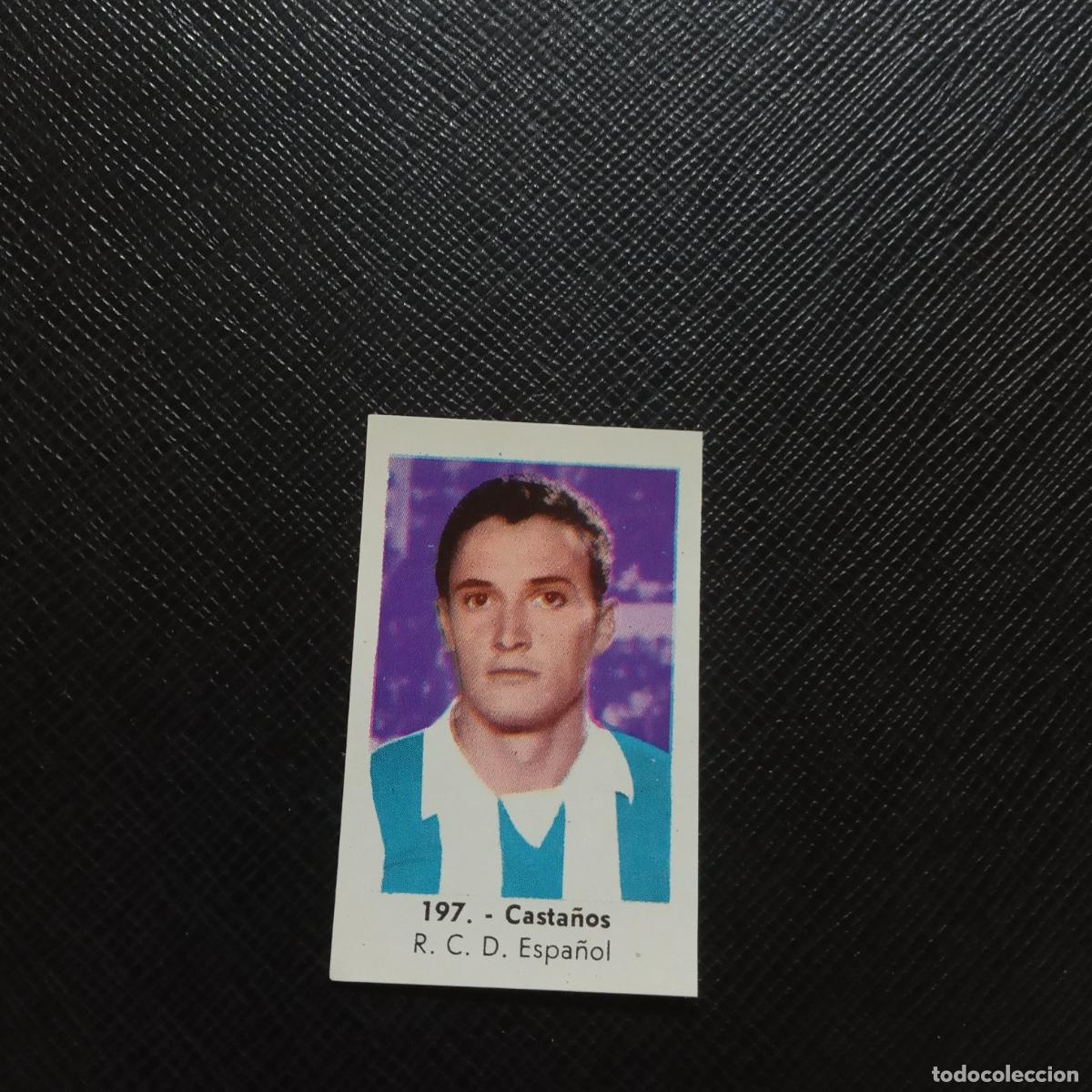 Cromos de F&uacute;tbol: 197 CASTA&Ntilde;OS ESPA&Ntilde;OL RUIZ ROMERO 61 62 CROMO FUTBOL LIGA 1961 1962- SIN PEGAR - A192 PG16