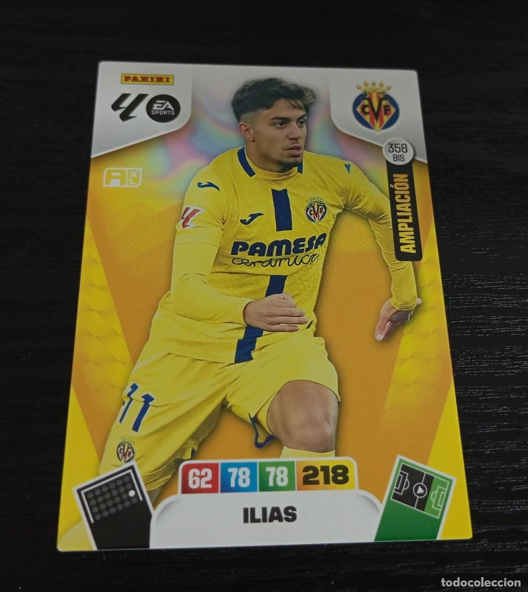 Cromos de Futebol: -ADRENALYN 25-26 : 358 Bis ILIAS ( VILLARREAL ) -- AMPLIACION --