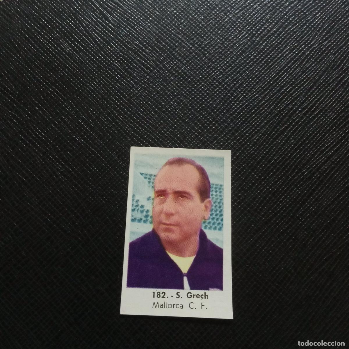 Cromos de F&uacute;tbol: 182 S GRECH MALLORCA RUIZ ROMERO 61 62 CROMO FUTBOL LIGA 1961 1962- SIN PEGAR - A192 PG16