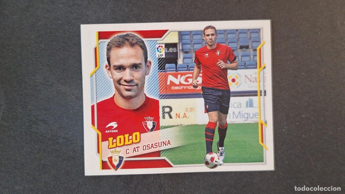 Figurine di Calcio: L2 LOLO C. A. OSASUNA COLOCA LIGA ESTE 2010 2011 10 11 NUNCA PEGADO SIN PEGAR