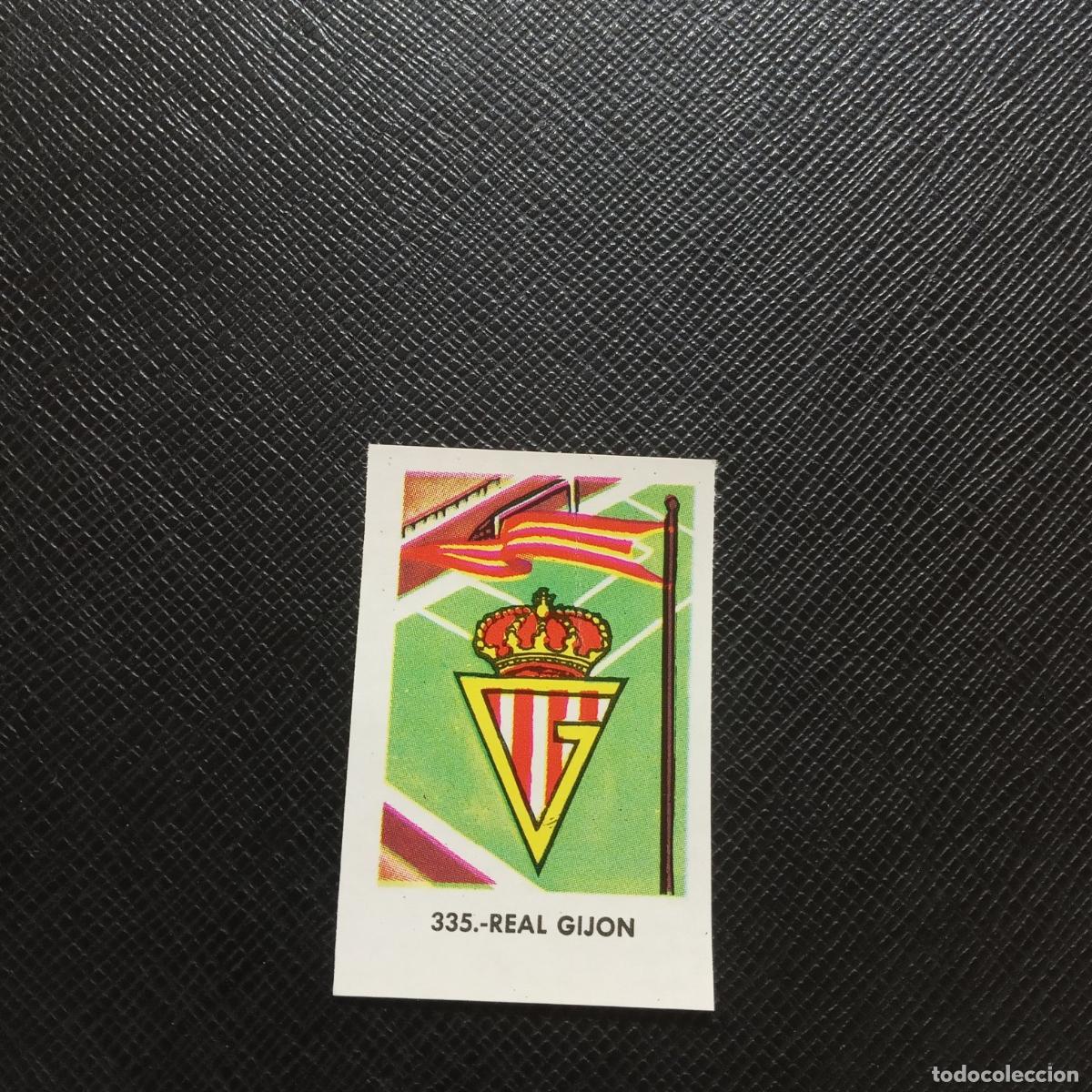 Cromos de F&uacute;tbol: 335 SPORTING GIJON ESCUDO RUIZ ROMERO 61 62 CROMO FUTBOL LIGA 1961 1962- SIN PEGAR - A192 PG17