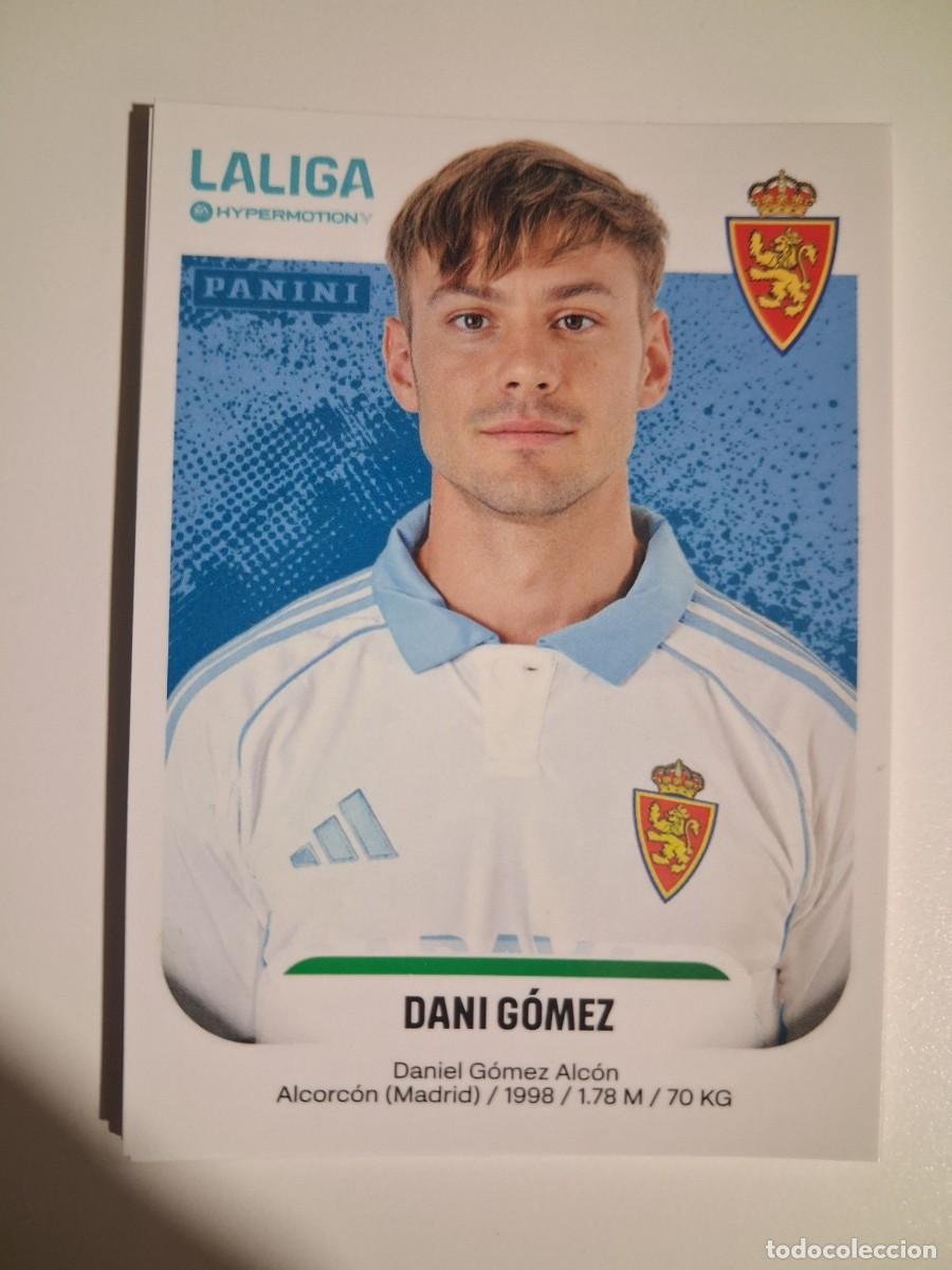 Cromos de F&uacute;tbol: Liga Hypermotion 25/26 2025 2026 Sin Pegar Real Zaragoza 419 Dani Gomez