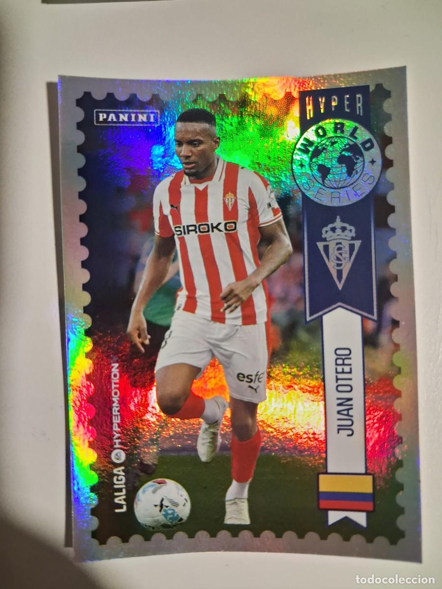 Cromos de F&uacute;tbol: Liga Hypermotion 25/26 2025 2026 Sin Pegar Hyper World Series Real Sporting de Gijon 447 Juan Otero