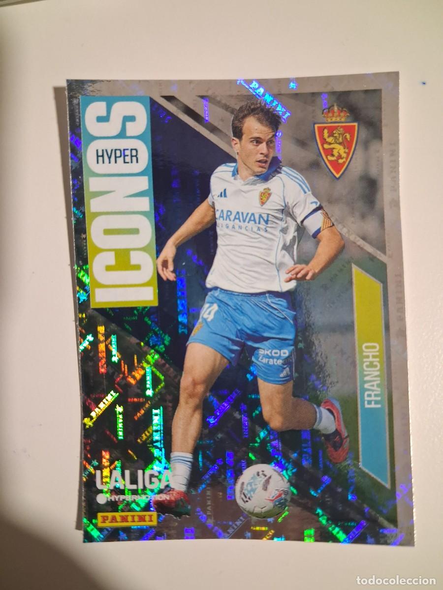 Cromos de F&uacute;tbol: Liga Hypermotion 25/26 2025 2026 Sin Pegar Hyper Iconos Real Zaragoza 460 Francho
