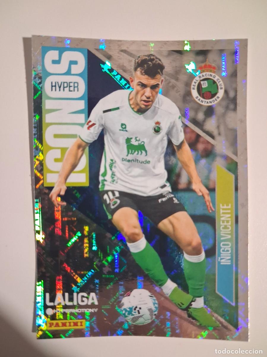 Figurine di Calcio: Liga Hypermotion 25/26 2025 2026 Sin Pegar Hyper Iconos Racing de Santander 461 I&ntilde;igo Vicente